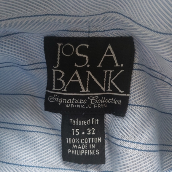 Jos A. Bank Striped Long Sleeve Button Up Shirt - Picture 11 of 11